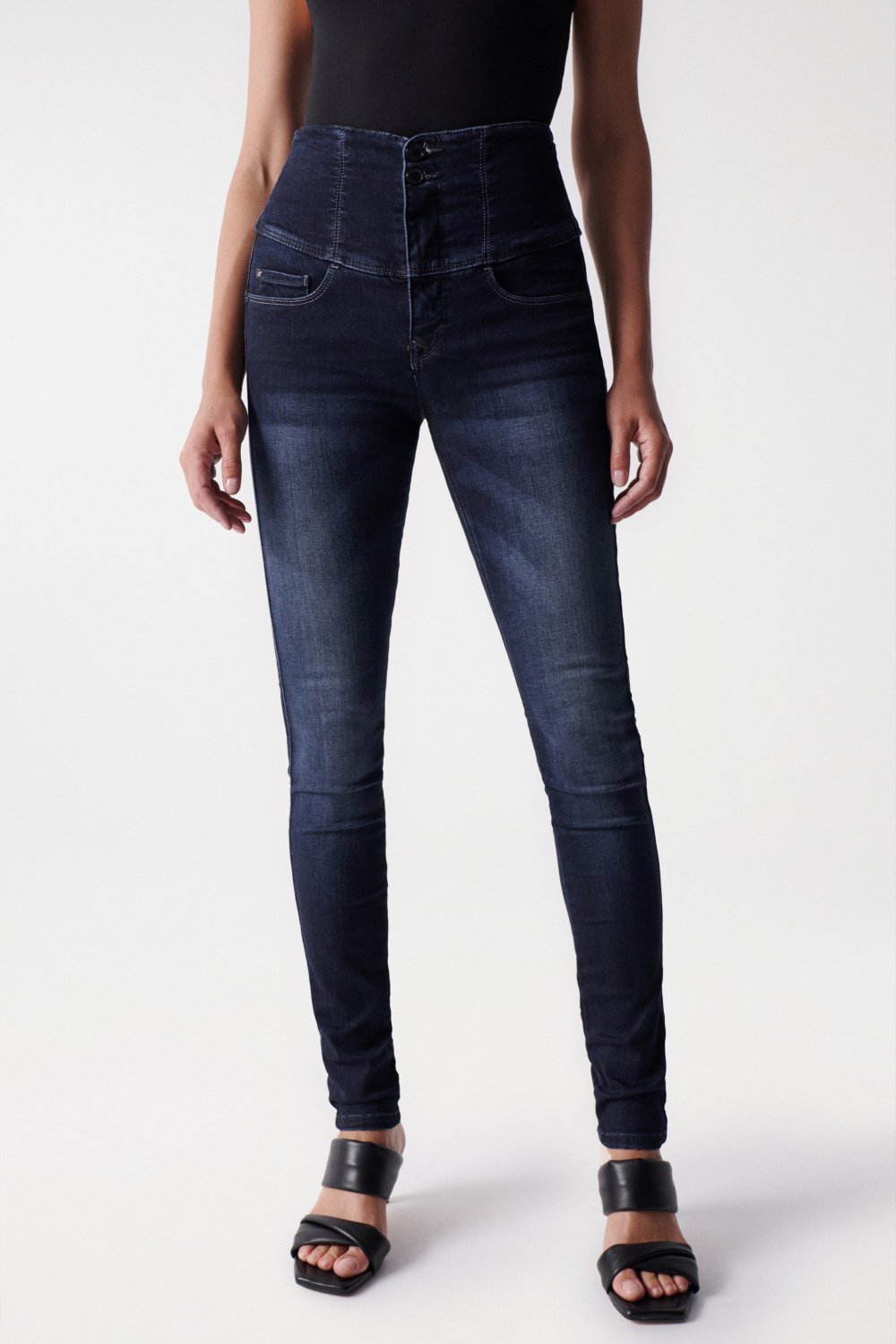 DIVA SKINNY SHAPING SOFT TOUCH JEANS - Salsa
