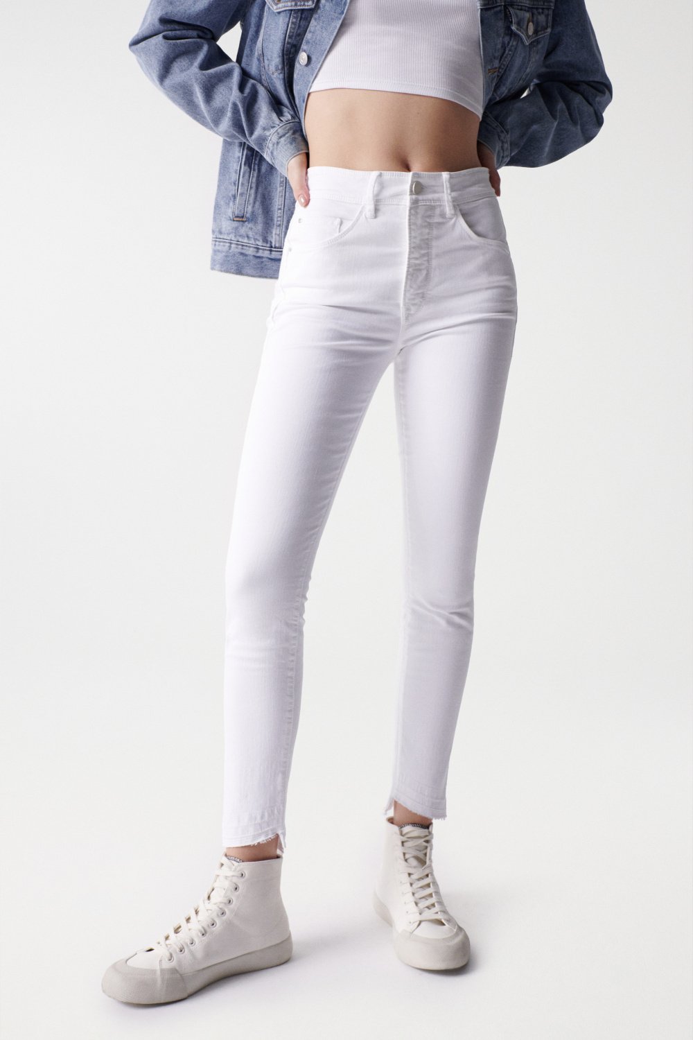 JEANS FAITH PUSH IN CROPPED - Salsa