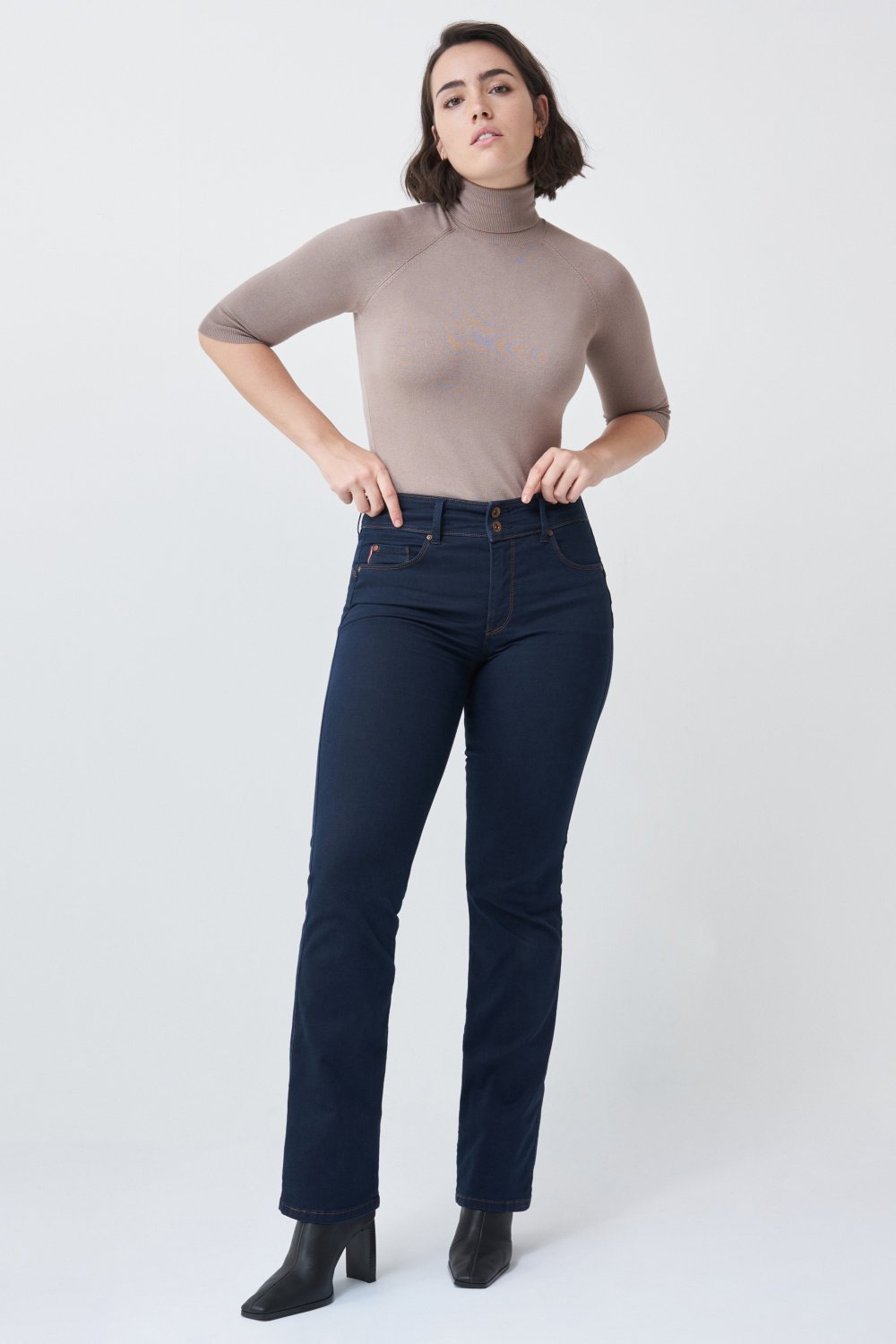 JEANS SECRET PUSH IN COUPE BOOTCUT - Salsa