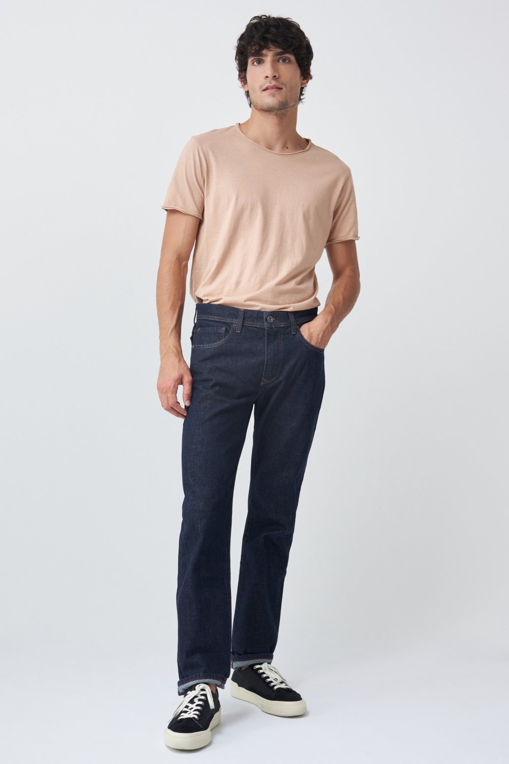 JEANS straight S-Repel - Salsa