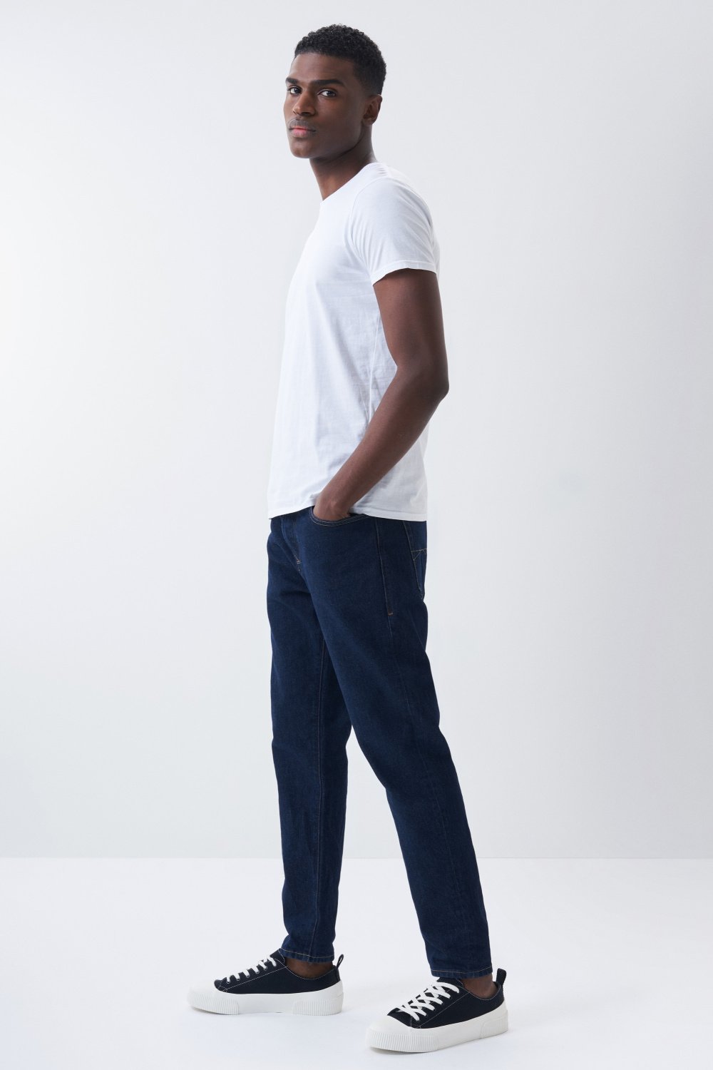 JEANS tapered S-Repel - Salsa