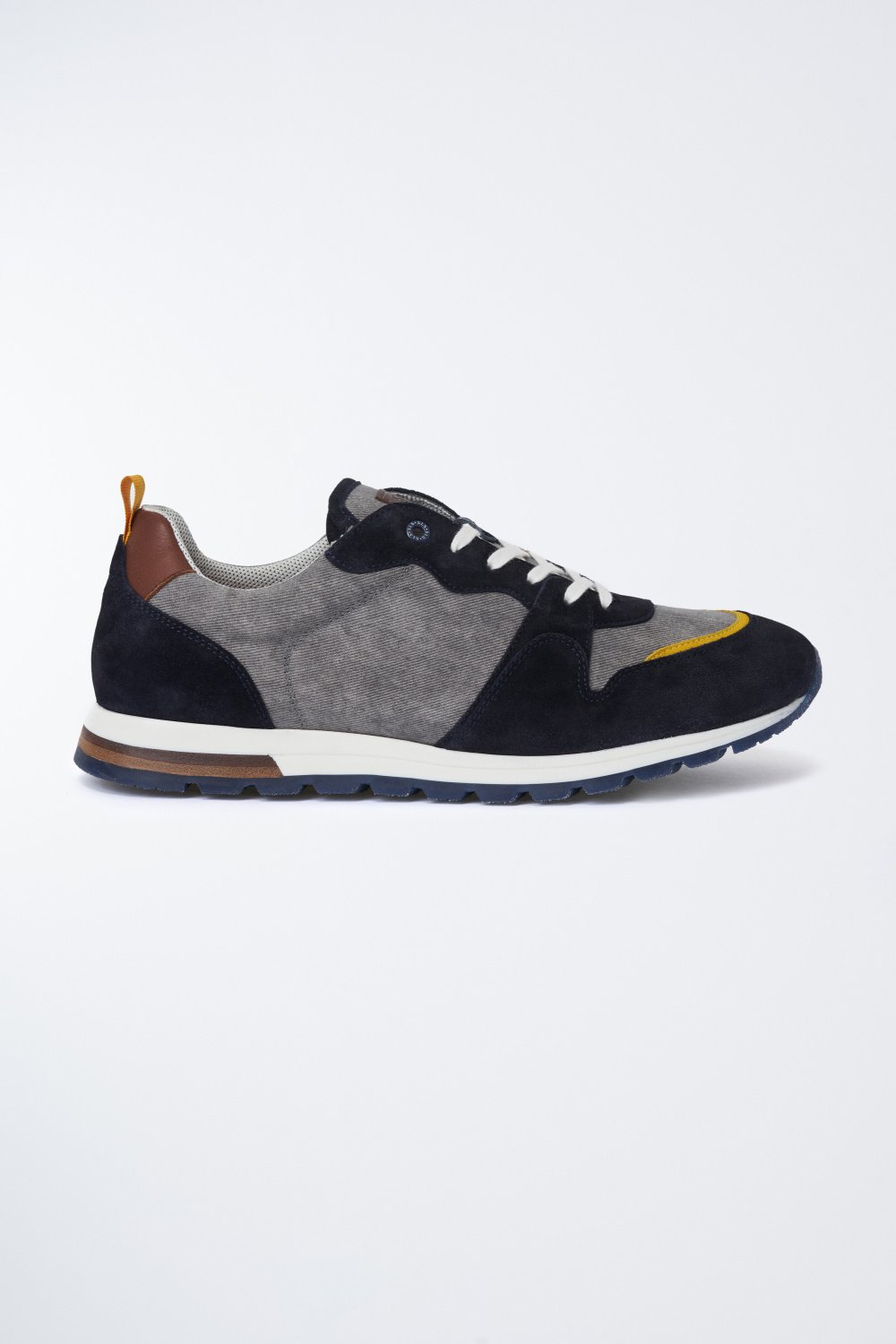 Trainers with nylon and suede inserts - Salsa