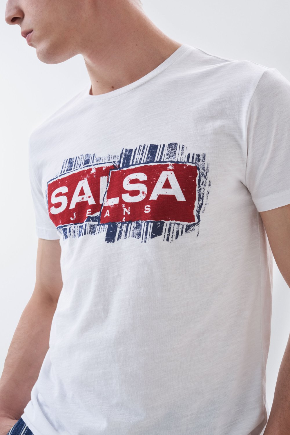 T-Shirt mit Markenaufdruck - Salsa