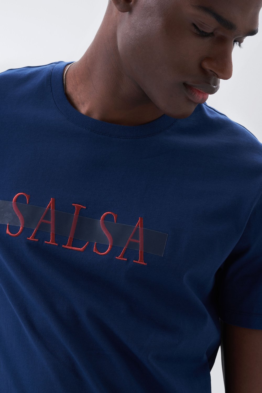 Camiseta con grfico delante y detrs - Salsa