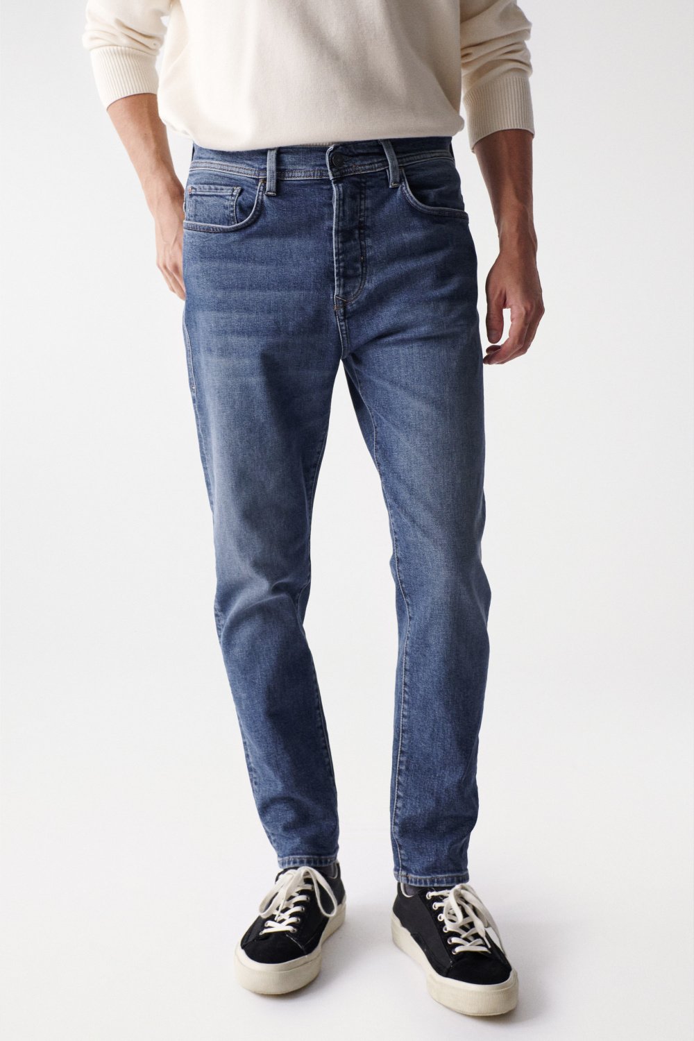 JEANS, TAPERED S-REPEL - Salsa