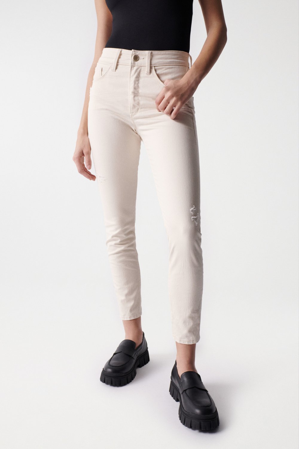 JEANS CROPPED SKINNY - Salsa