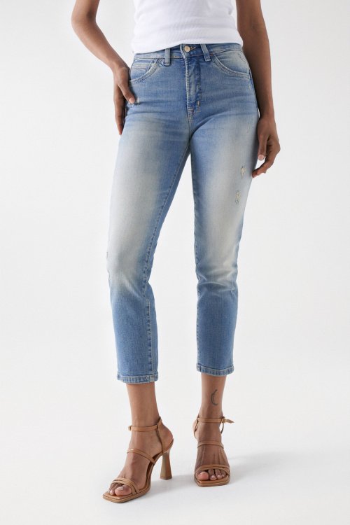 JEANS FAITH PUSH IN CROPPED SLIM