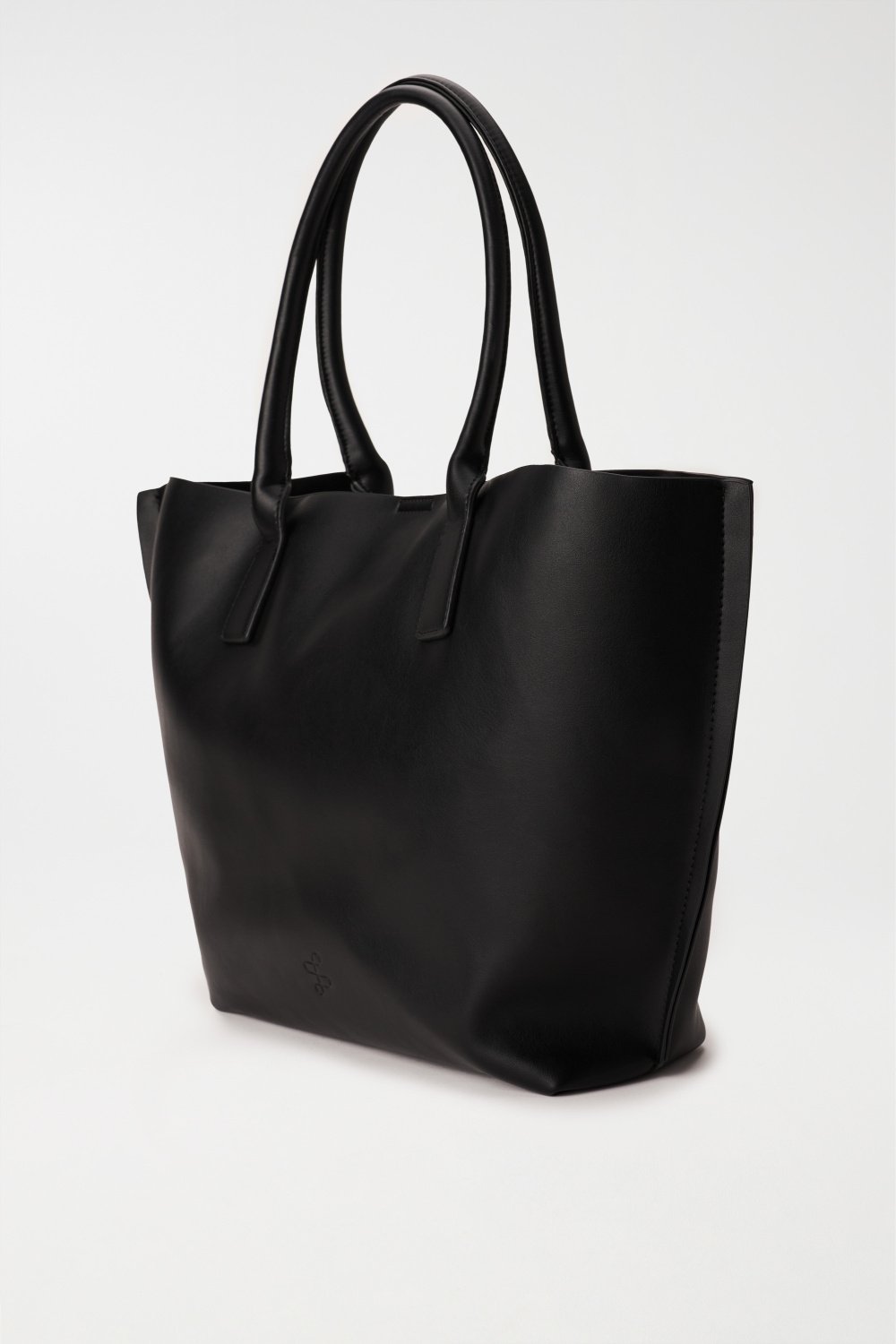 LEATHER EFFECT TOTE BAG - Salsa