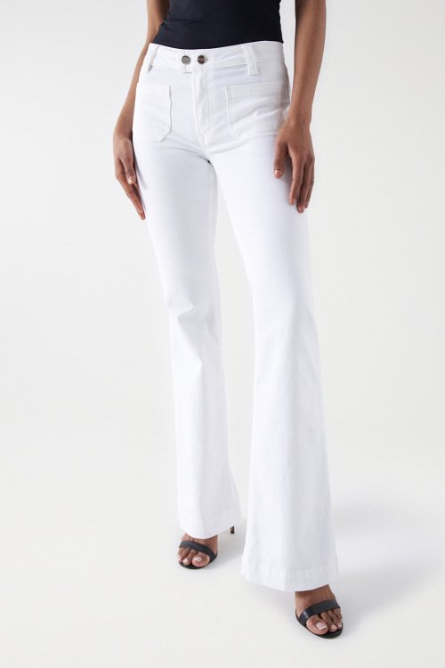 DESTINY PUSH UP FLARE JEANS WITH POCKETS