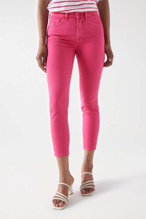 PINK FAITH PUSH IN JEANS