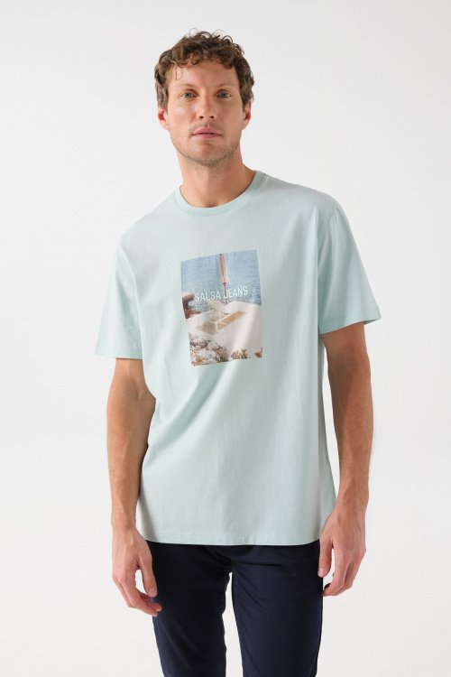 COTTON T-SHIRT WITH GRAPHIC