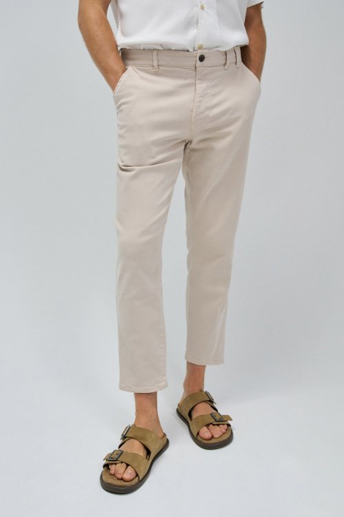 CHINOS WITH INSIDE DRAWSTRING