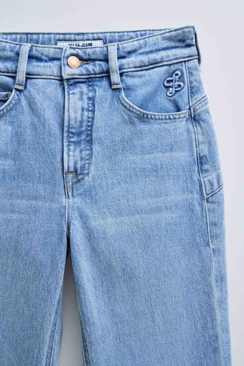 JEANS FAITH PUSH IN FLARE AVEC DTAIL  L'OURLET