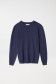 KNITTED JUMPER WITH COLOUR CONTRAST - Salsa
