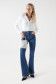 PATTERNED FAITH PUSH IN FLARE JEANS - Salsa