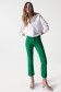 DESTINY PUSH UP-JEANS, GRN, CROPPED FLARE - Salsa