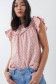 Top with ruffles and lace at neckline - Salsa