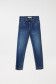 CROPPED SLIM FAITH PUSH IN JEANS WITH FRAYED HEM - Salsa