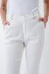 Pantalon chino Cropped Slim blanc - Salsa
