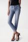 JEAN MYSTERY PUSH UP CROPPED SKINNY AVEC DTAIL SUR LES POCHES - Salsa