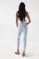 FAITH PUSH IN CROPPED SLIM JEANS WITH GLITTER - Salsa