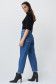 Baggy Cropped Jeans, Slim, dunkle Waschung - Salsa