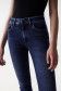 Cropped skinny Push Up Destiny jeans with leg details - Salsa