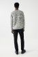 KNITTED JUMPER WITH COLOUR CONTRAST - Salsa