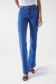 DESTINY PUSH UP FLARE JEANS WITH CROSSED BELT LOOPS - Salsa