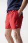 Red swimming shorts with drawstring - Salsa