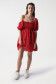 Dress with balloon sleeves and ruched bust - Salsa