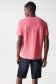 Pink t-shirt with print design - Salsa