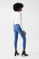 CROPPED SKINNY SECRET PUSH IN JEANS WITH EYELETS - Salsa