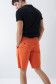 Orange chino shorts - Salsa