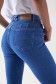 DESTINY PUSH UP FLARE JEANS WITH CROSSED BELT LOOPS - Salsa