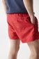 Red swimming shorts with drawstring - Salsa