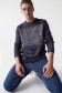 KNITTED JUMPER WITH DEGRAD EFFECT - Salsa