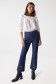 STRAIGHT FAITH PUSH IN JEANS WITH METALLIC DETAILS - Salsa