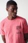 Camiseta rosa con estampado - Salsa