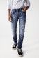 Vintage slim jeans with rips - Salsa