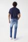 CRAFT SERIES SLIM JEANS WITH COPPER-COLOURED BUTTON - Salsa