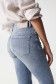 CROPPED SLIM FAITH PUSH IN JEANS, LIGHT WASH - Salsa