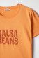 T-SHIRT WITH SALSA LOGO IN BEADS - Salsa