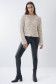 Knitted jumper with pearl details - Salsa