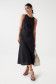 LINEN DRESS WITH BACK OPENING - Salsa
